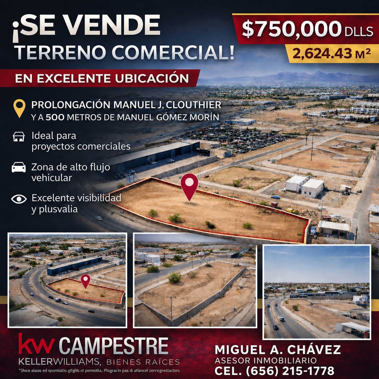 Terrenos comerciales